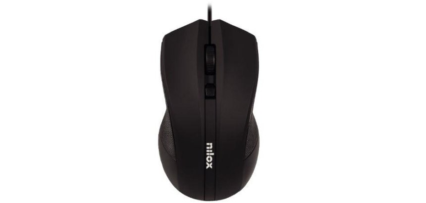 Nilox OTTICO mouse Ufficio Ambidestro USB tipo A 1600 DPI