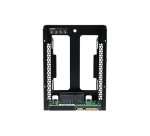 QNAP QDA-A2AR Boîtier de disques de stockage Boîtier disque dur/SSD Noir 2.5"