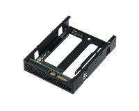 QNAP QDA-A2AR Boîtier de disques de stockage Boîtier disque dur/SSD Noir 2.5"