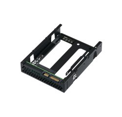 QNAP QDA-A2AR Boîtier de disques de stockage Boîtier disque dur/SSD Noir 2.5"