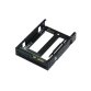 QNAP QDA-A2AR Boîtier de disques de stockage Boîtier disque dur/SSD Noir 2.5"