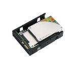 QNAP QDA-A2AR Boîtier de disques de stockage Boîtier disque dur/SSD Noir 2.5"