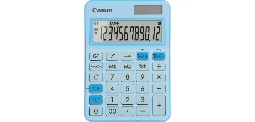 Canon LS-125KB calculator Desktop Basic Blue