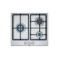 BOSCH Plaque gaz PGC6B5B90 Série 4, 58.2 cm, Acier inox