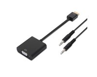 AISENS A122-0126 adaptador de cable de vídeo 0,1 m Negro