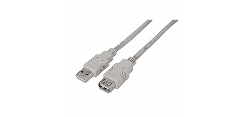 AISENS A101-0013 cable USB USB 2.0 1,8 m USB A Beige