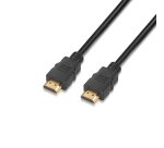 AISENS Cable HDMI V2.0 Premium alta velocidad / HEC 4k@60Hz 18Gbps con repetidor, A/M-A/M, Negro, 10 m
