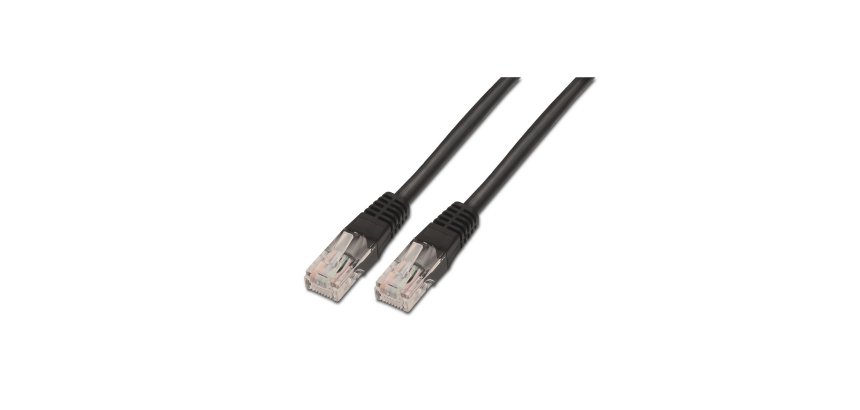 AISENS A135-0259 cable de red Negro 2 m Cat6 U/UTP (UTP)