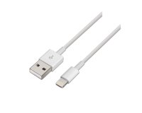 AISENS A102-0036 cable de conector Lightning 2 m Blanco