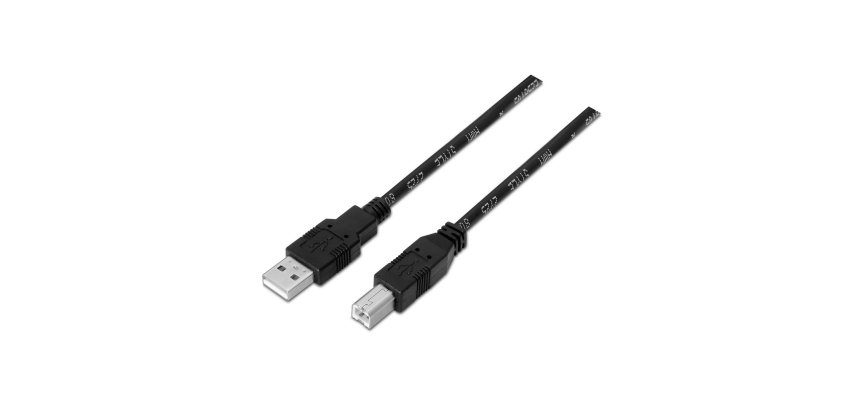 AISENS A101-0006 cable USB USB 2.0 1,8 m USB A USB B Negro