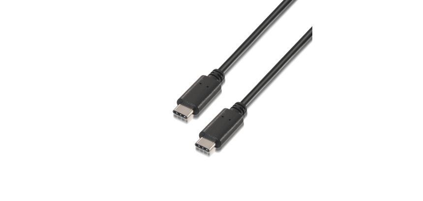 AISENS A107-0058 cable USB USB 2.0 3 m USB C Negro