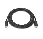 AISENS A107-0056 cable USB USB 2.0 1 m USB C Negro