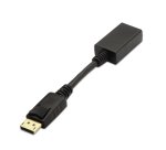 AISENS A125-0134 adaptador de cable de vídeo 0,15 m DisplayPort HDMI Negro
