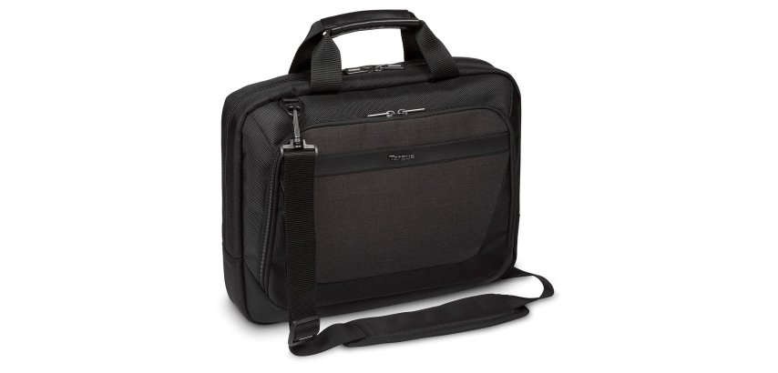 Targus TBT913EU laptoptas 35,6 cm (14") Aktetas Zwart, Grijs