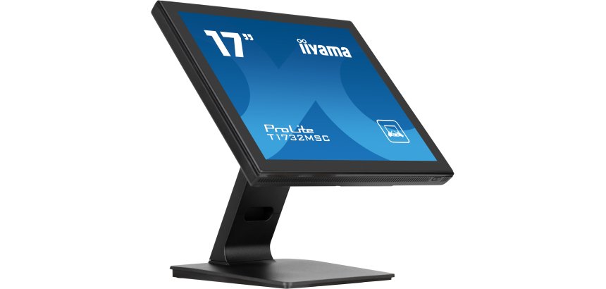 iiyama ProLite écran plat de PC 43,2 cm (17") 1280 x 1024 pixels LED Écran tactile Table Noir