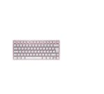 CHERRY KW 7100 MINI BT clavier Universel Bluetooth AZERTY Français Rose