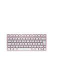 CHERRY KW 7100 MINI BT clavier Universel Bluetooth AZERTY Français Rose