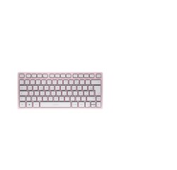 CHERRY KW 7100 MINI BT clavier Universel Bluetooth AZERTY Français Rose