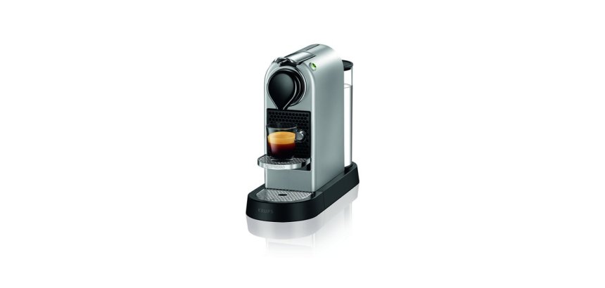 Expresso à capsule Krups NESPRESSO YY4118FD CITIZ SILVER