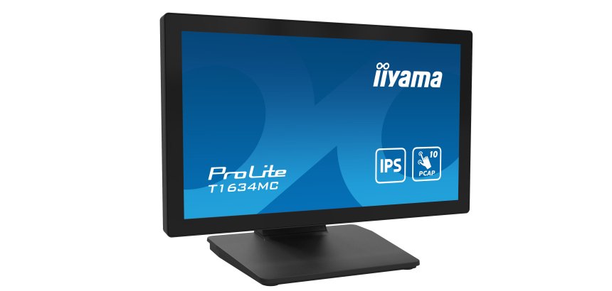 iiyama ProLite T1634MC-B1S écran plat de PC 39,6 cm (15.6") 1920 x 1080 pixels Full HD LED Écran tactile Noir