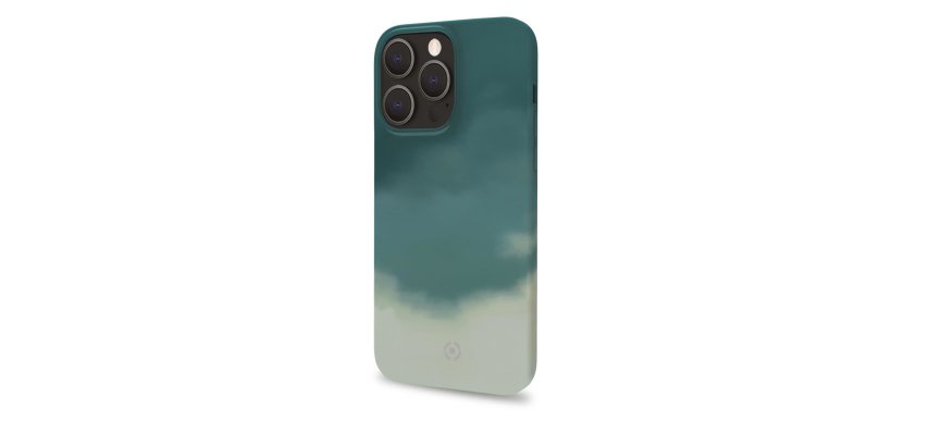 Celly WATERCOLOR iPhone 13 Pro Max custodia per cellulare 17 cm (6.7") Cover Verde