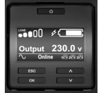 APC SRT3000XLI sistema de alimentación ininterrumpida (UPS) Doble conversión (en línea) 3 kVA 2700 W 10 salidas AC