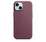 Apple Custodia MagSafe in tessuto Finewoven per iPhone 15 - Gelso