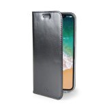 Celly Air custodia per cellulare 14,7 cm (5.8") Custodia a libro Nero