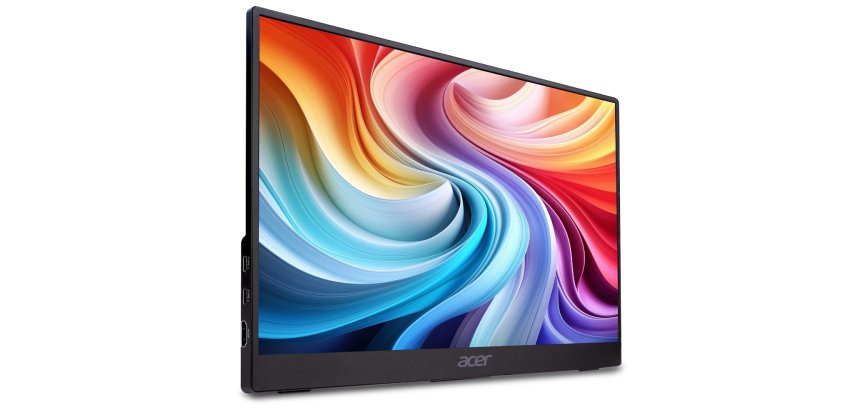 Acer PM161QB1bmiuux Moniteur portable Noir 39,6 cm (15.6") 1920 x 1080 pixels