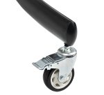 StarTech.com Support TV à Roulettes pour TV VESA 37-60" (Max 2x 50kg) - Chariot TV roulettes - Support TV Double sur Pied Mobile à Hauteur Réglable