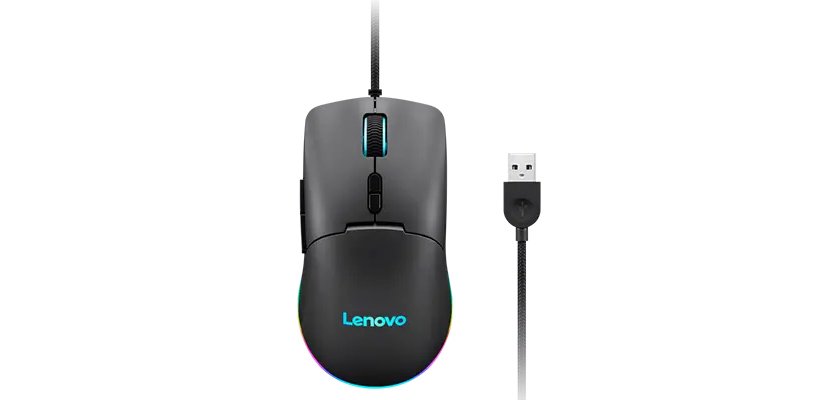 Lenovo GY51M74265 ratón Juego mano derecha USB tipo A 8000 DPI