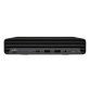 HP Pro Mini 400 G9 Desktop PC Intel® Core™ i3 i3-14100T 8 Go DDR5-SDRAM 256 Go SSD Windows 11 Pro Mini PC Noir