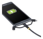 StarTech.com Câble de Charge USB de 1m Robuste, USB vers Lightning/Micro-USB/USB-C, Certifié Apple MFi, Gaine en Aramide, Cordon de Charge USB Universel 3-en-1 pour iPhone/iPad/Android