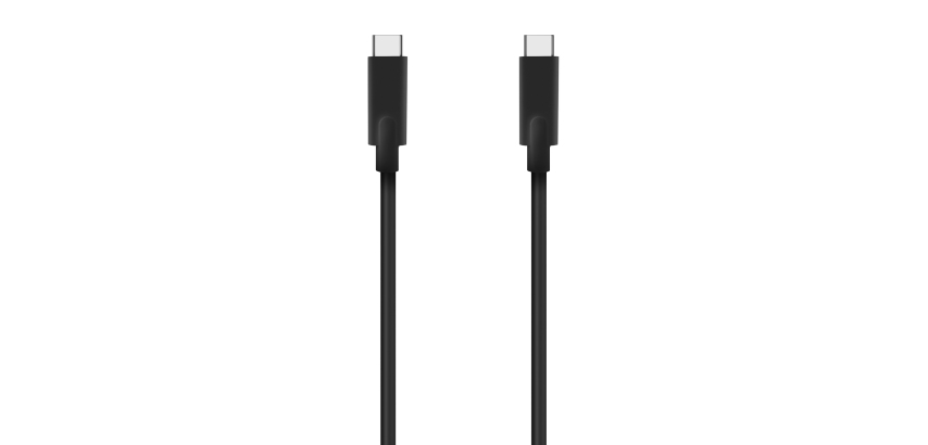 AISENS Cable USB 3.2 Gen1 5Gbps 4k@60Hz 3A 60W E-Marker, Tipo USB-C/M-USB-C/M, Negro, 5.0m