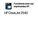 HP 301 cartouche d'encre noir authentique