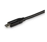 StarTech.com Câble de Charge Rapide USB-C de 3m, Charge et Synchronisation, 100W (5A) PD, USB 2.0, Certifié USB-IF - Cordon de Charge USB C