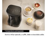 Haier Multi Beverage I-Master Serie 5 Nero, Salvaspazio 3 in 1, 6 programmi automatici