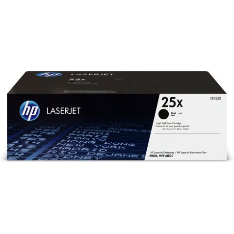 HP 25X cartouche de toner LaserJet noir grande capacité authentique