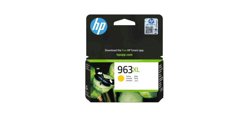 HP 963XL Cartouche d'encre jaune authentique, grande capacité