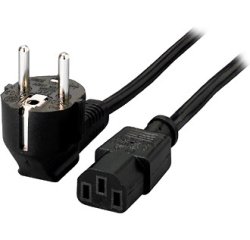Equip High Quality Power Cord, C13 to Schuko