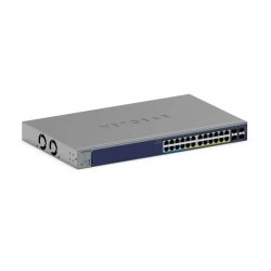 NETGEAR GS728TXUP Géré Gigabit Ethernet (10/100/1000) Connexion Ethernet, supportant l'alimentation via ce port (PoE)