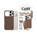 PanzerGlass CARE™ by ® Samba Case Espresso w. MagSafe iPhone 17 Pro mobiele telefoon behuizingen Hoes Bruin