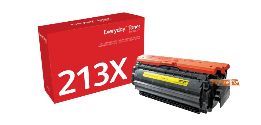 Toner Everyday™ Jaune de Xerox compatible avec HP 213X (W2132X), Grande capacité