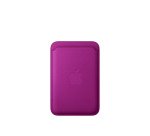 Apple Porte-cartes en tissage fin pour iPhone avec MagSafe - Magenta