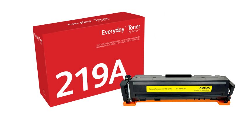 Toner Everyday™ Jaune de Xerox compatible avec HP 219A (W2192A), Capacité standard