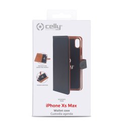 Celly WALLY999 mobile phone case 16.5 cm (6.5") Wallet case Black