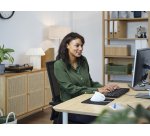 Souris ergonomique verticale Trust Verto blanche