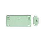Trust Lyra tastiera Mouse incluso Universale RF senza fili + Bluetooth QWERTY Italiano Verde