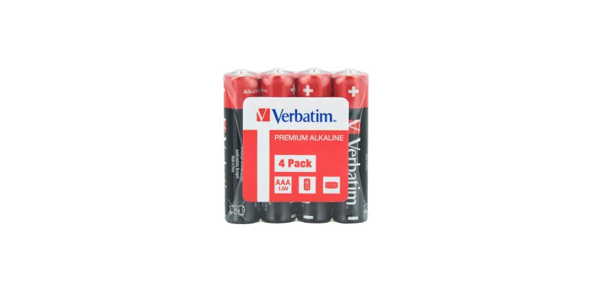 Verbatim AAA Batterie à usage unique Alcaline