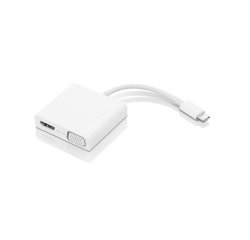 Lenovo GX90T33021 Adaptador gráfico USB 3840 x 2160 Pixeles Blanco